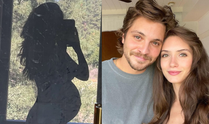 Casal mora em Montana, nos Estados Unidos, onde acontecem as filmagens de “Yellowstone”, produção de que Grimes faz parte do elenco