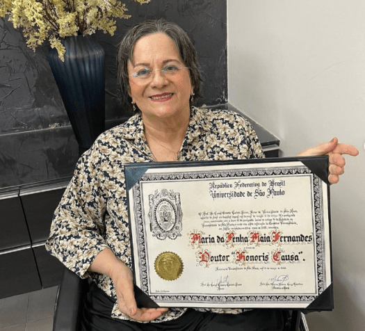 Farmacêutica recebeu o título de doutora honoris causa pela Universidade de São Paulo (USP) / Reprodução/Redes Sociais
