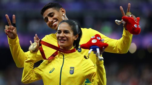 Jerusa Geber conquistou seu segundo ouro em Paris 2024, agora nos 200m T11