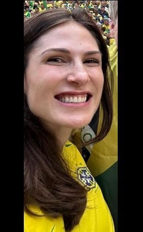 Marina Helena torce pela Seleção Brasileira • Reprodução/Instagram