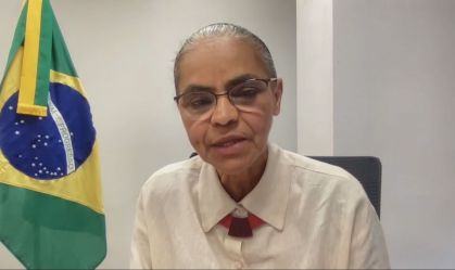 Marina Silva, ministra do Meio Ambiente e Mudança do Clima