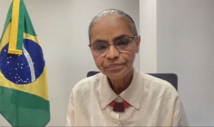 Marina Silva, ministra do Meio Ambiente e Mudança do Clima