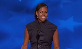 Michelle Obama discursa na Convenção Democrata
