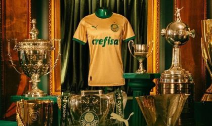 Nova camisa nº3 do Palmeiras