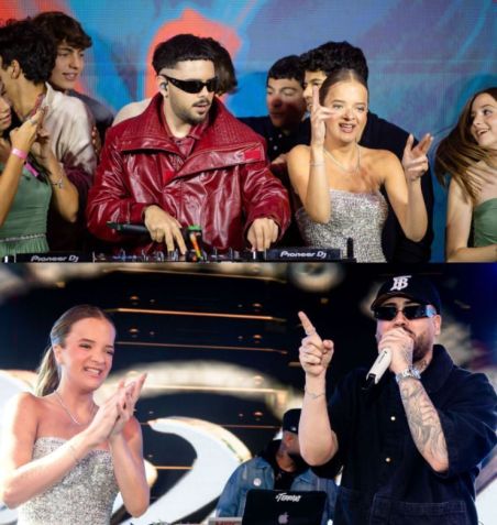 Pedro Sampaio e Kevinho agitaram a pista de dança na festa de 15 anos de Rafaella Justus • Lan Rodrigues/Divulgação