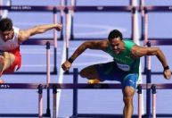 Paris 2024: Brasileiro vence repescagem e vai à semifinal nos 100m com barreiras