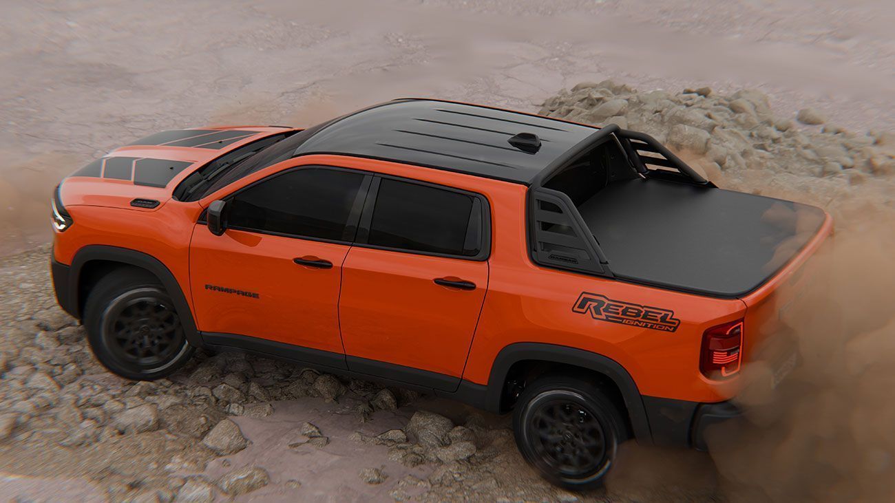 Ram Rebel Ignition: inspirada em série da 1500 TRX • Divulgação
