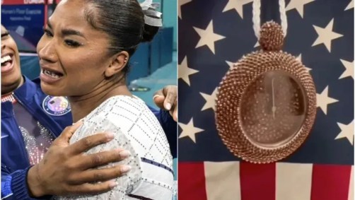Rapper americano presenteia ginasta com relógio de bronze