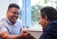 Ronaldo manda recado a jogadores do Cruzeiro antes de final da Sul-Americana