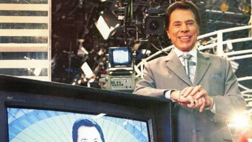 Silvio Santos em estúdio