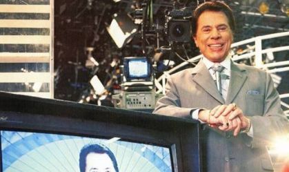 Silvio Santos em estúdio