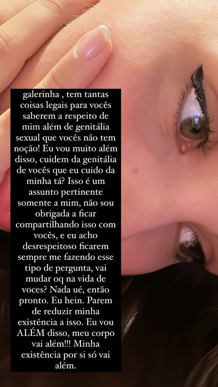 Gabriela Medeiros rebate questionamento de seguidora. / Instagram/Gabriela Medeiros