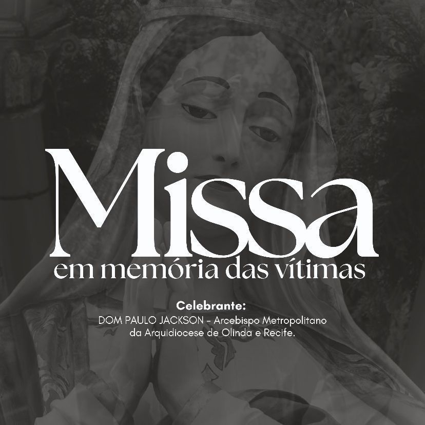Missa em memória das vítimas do desabamento de igreja no Recife será realizada em praça • Reprodução