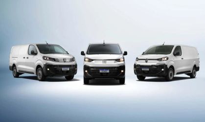 O trio de vans Expert, Scudo e Jumpy