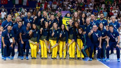 Seleção Brasileira de Vôlei Feminino garantiu a medalha de Bronze em Paris 2024