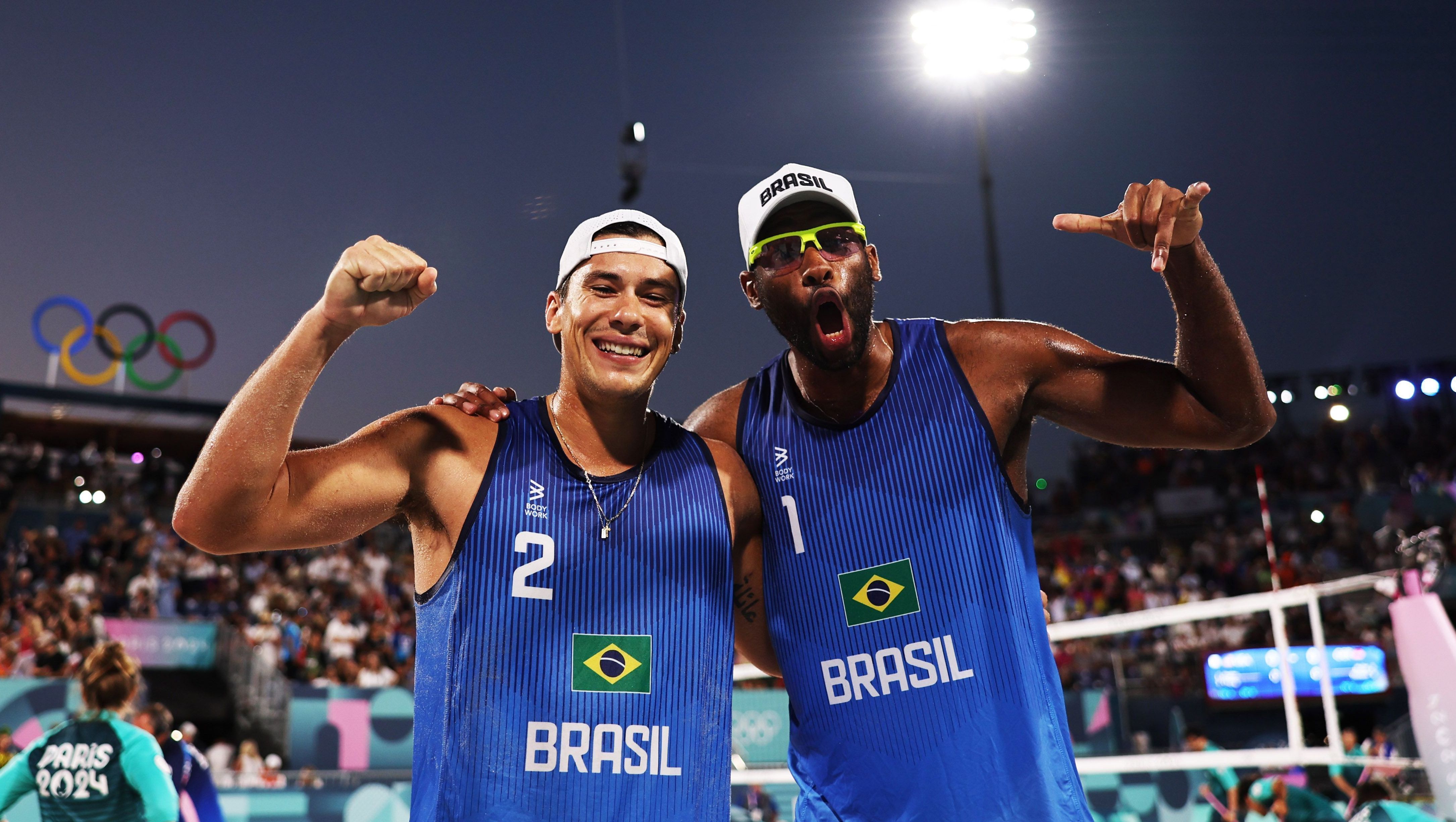 Evandro e Arthur enfrentam Immers e van de Velde pelo vôlei de praia masculino
