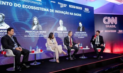 Igor Nazareth, diretor da Embrapii, durante CNN Talks