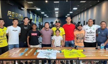 Walter em apresentação no Rolim de Moura