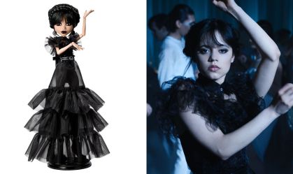 Wandinha Addams de Jenna Ortega ganha linha de bonecas