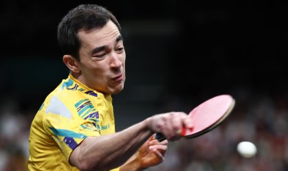 Hugo Calderano vence e alcança feito inédito na Copa do Mundo de Tênis de Mesa