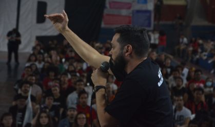O candidato à prefeitura de São Paulo Ricardo Senese (UP)