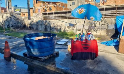 Lava-rápido clandestino na zona norte do Rio de Janeiro