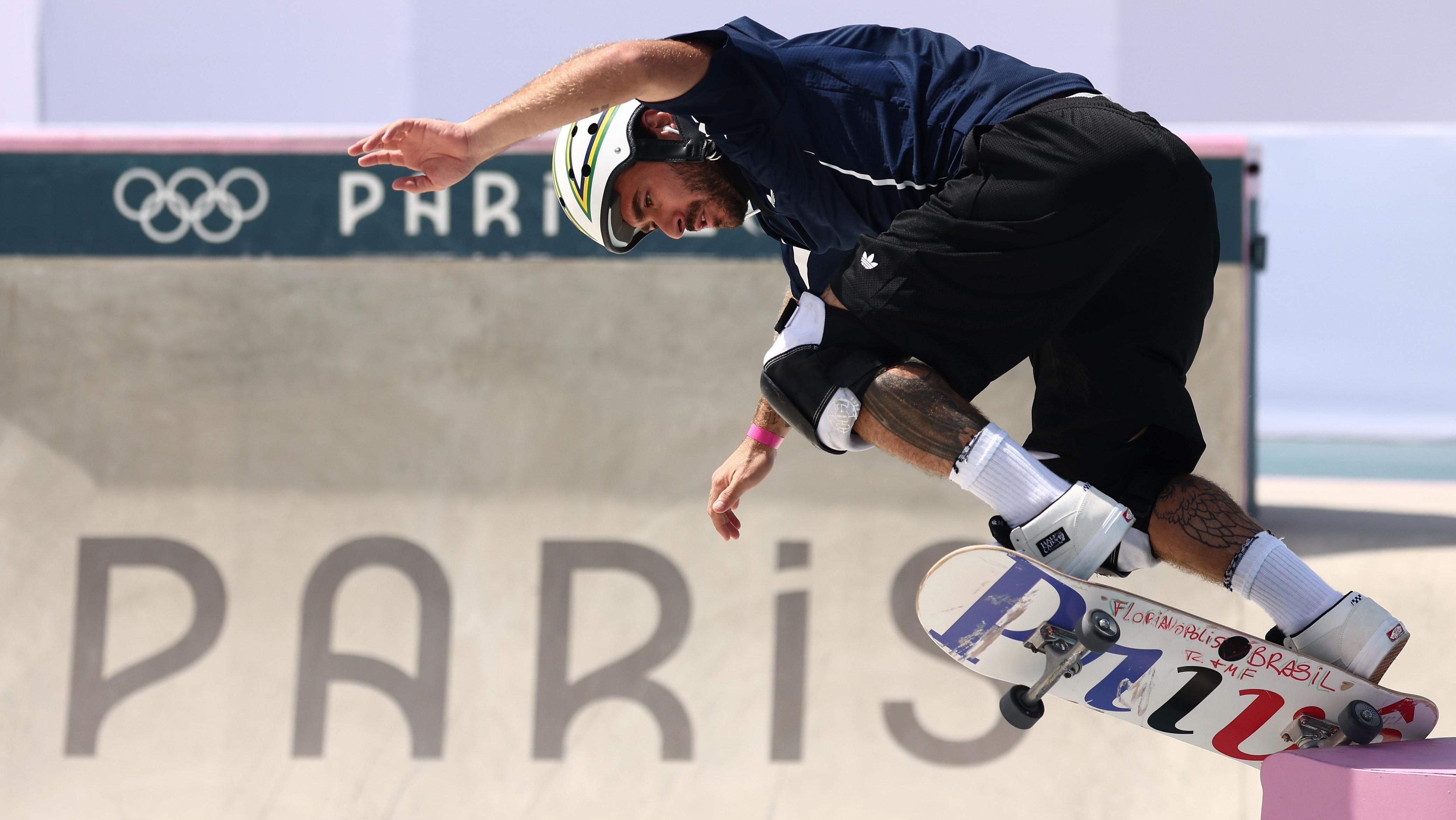 Brasileiros estão na final do skate park