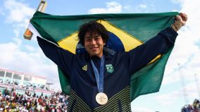 Augusto Akio trouxe a 14ª medalha para o Brasil em Paris 2024