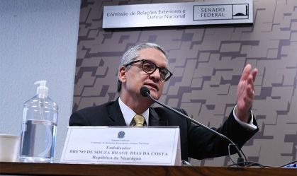 O embaixador do Brasil na Nicarágua, Breno de Souza