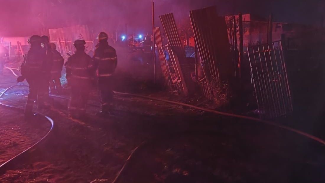 Incêndio barraco DF