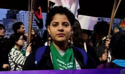 Julia Soares, candidata a vice prefeita de SP na chapa de Ricardo Senese (UP)