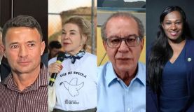Mello Araújo, Marta, Aníbal e Antônia, candidatos a vice em chapas para a Prefeitura de São Paulo