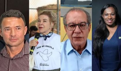 Mello Araújo, Marta, Aníbal e Antônia, candidatos a vice em chapas para a Prefeitura de São Paulo