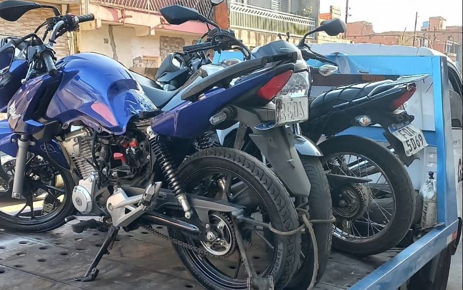 Quadrilha roubo motos SP5