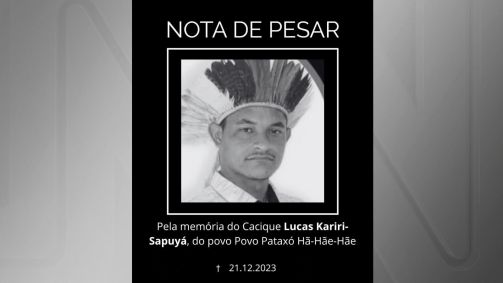 Cacique Lucas Kariri-Sapuyá foi assassinado em dezembro de 2013