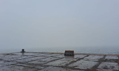 Neblina paralisa operações do porto de Santos por 7 horas