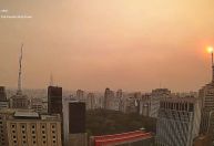 Vídeo: fumaças de queimadas no interior de São Paulo chegam e 