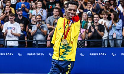 Gabriel Araújo conquista primeiro ouro do Brasil na Paralimpíada de Paris 2024