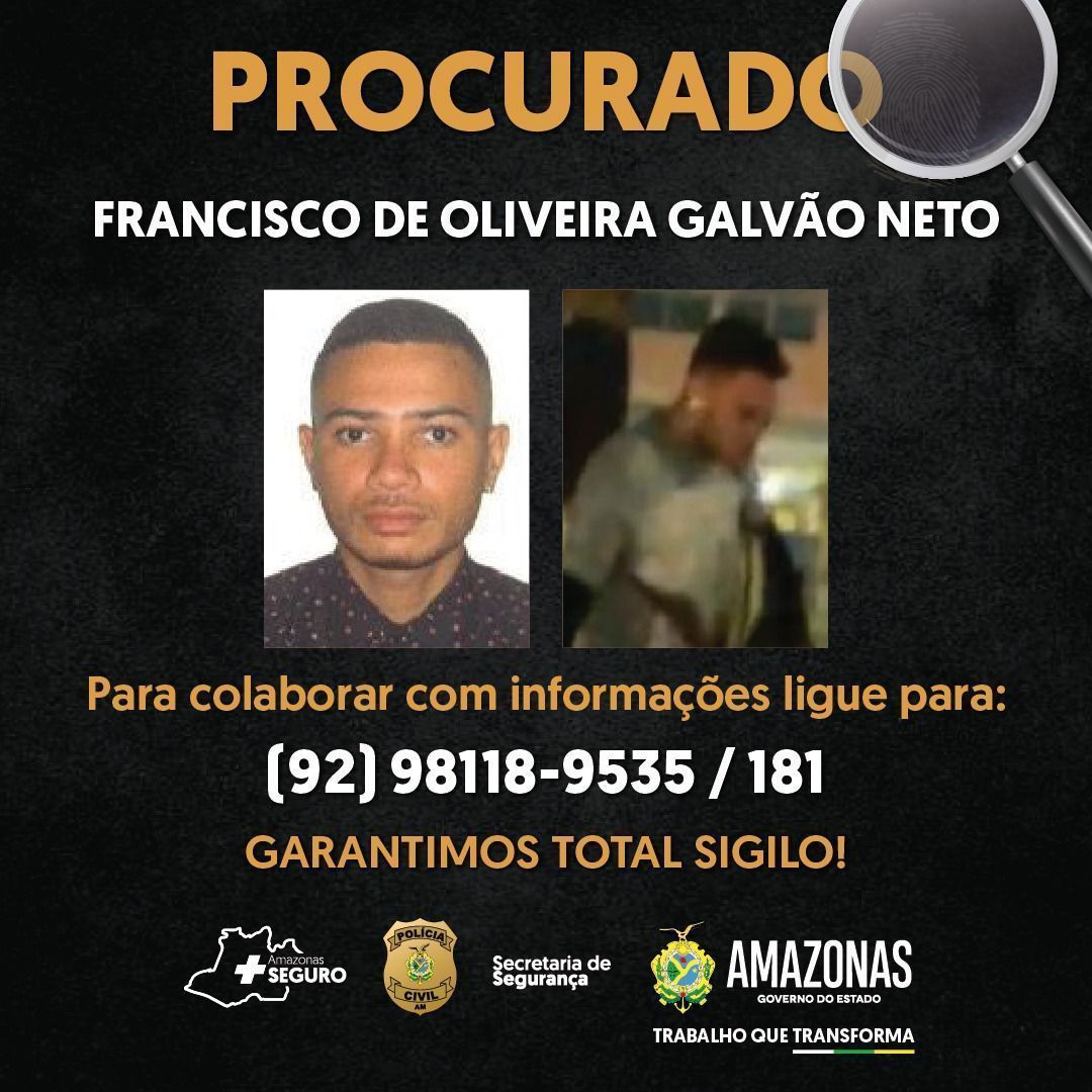 Polícia do Amazonas identifica suspeitos de linchamento que resultou na morte de um homem após briga de trânsito • Divulgação
