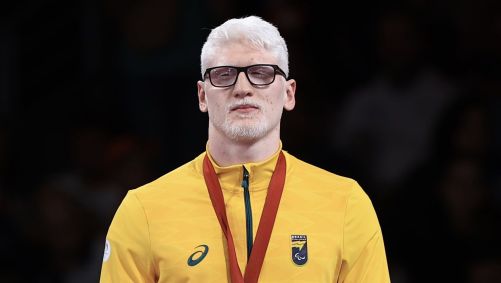 Marcelo Casanova conquistou a medalha de bronze no judô até 90kg J2