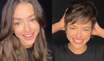 Agatha Moreira mudou visual para nova personagem de novela das 21h