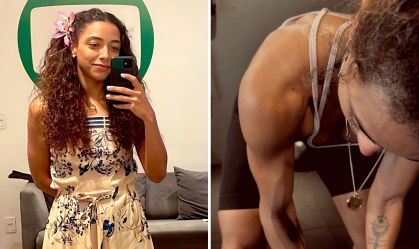 Alice Carvalho mostra mudança no corpo para próximo projeto