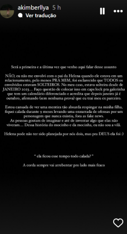 Amanda Kimberlly desabafa sobre rumores de traição e ataques de ódio / Instagram/ Amanda Kimberlly