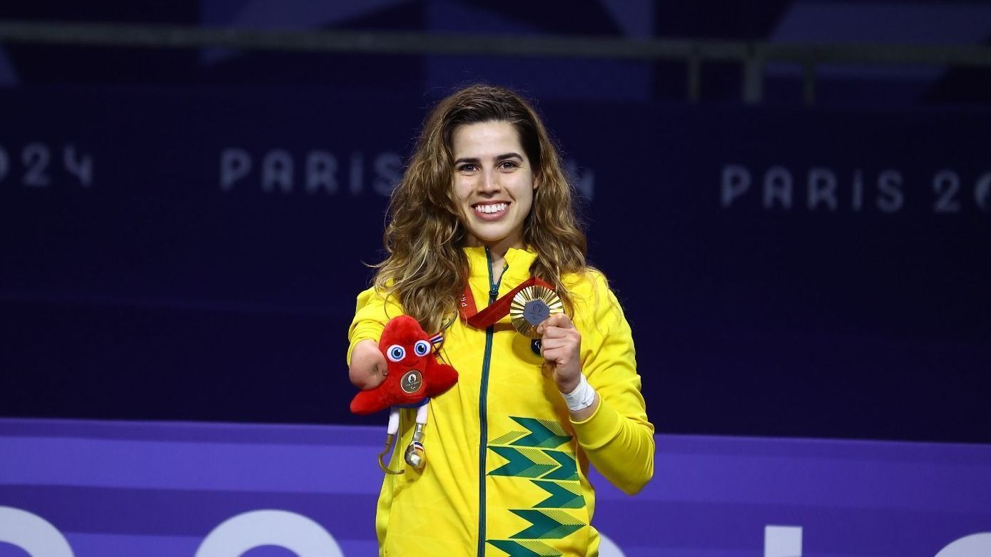 Ana Carolina Moura conquistou primeiro ouro do Brasil no taekwondo feminino na história das Paralimpíadas