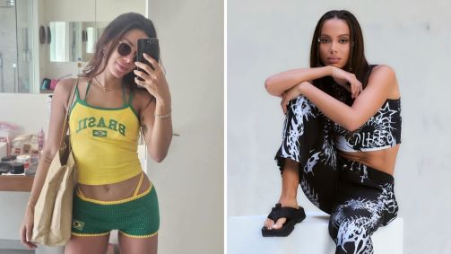 Anitta lança primeira coleção de chinelos com a marca brasileira Kenner