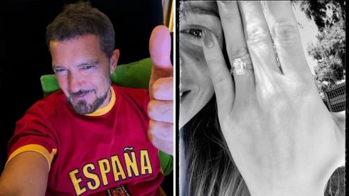 Antonio Banderas anuncia noivado da filha