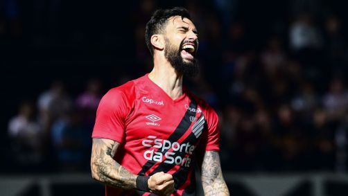 Mastriani comemora gol contra o RB Bragantino pelas oitavas de final da Copa do Brasil