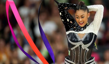 Paris 2024: veja collants de brasileira na estreia da ginástica rítmica
