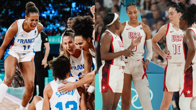 França e Estados Unidos se enfrentam na final do basquete feminino