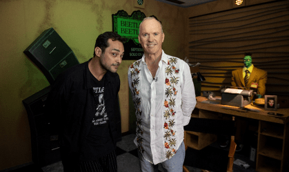 "Beetlejuice": Eduardo Sterblitch entrevista Michael Keaton sobre novo filme